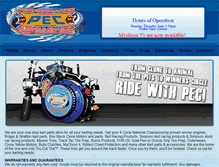 Tablet Screenshot of pecpower.com